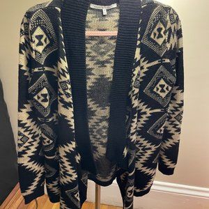 Bevello Boho Cardigan Sweater- M